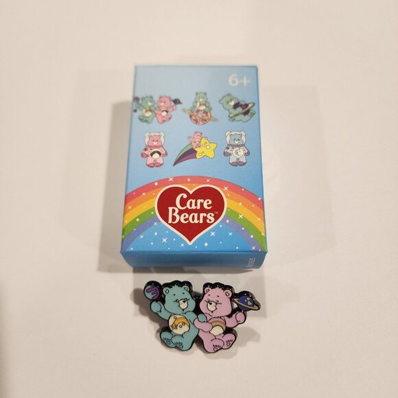 Loungefly Care Bears Cheer and Wish Bear with Planets Pin Blind Box NEW Opened - Picture 3 of 10